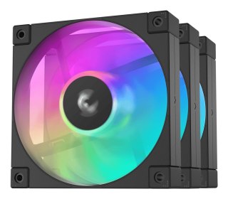 DEEPCOOL Deepcool R-FD12-BKAPN3-G ARGB-3 IN 1 Performance 120mm Fan Black 3-Pack