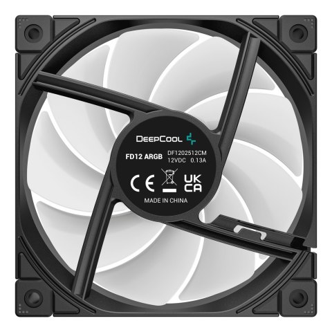 DEEPCOOL Deepcool R-FD12-BKAPN3-G ARGB-3 IN 1 Performance 120mm Fan Black 3-Pack