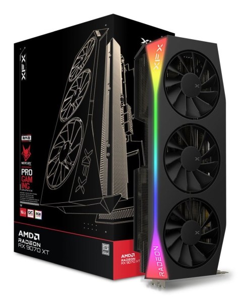XFX Karta graf. XFX Mercury RX 9070XT OC RGB 16