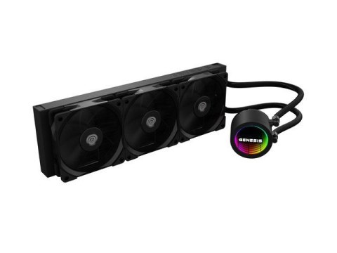 GENESIS Obudowa komputera GENESIS NLG-2320 system chłodzenia Czarny