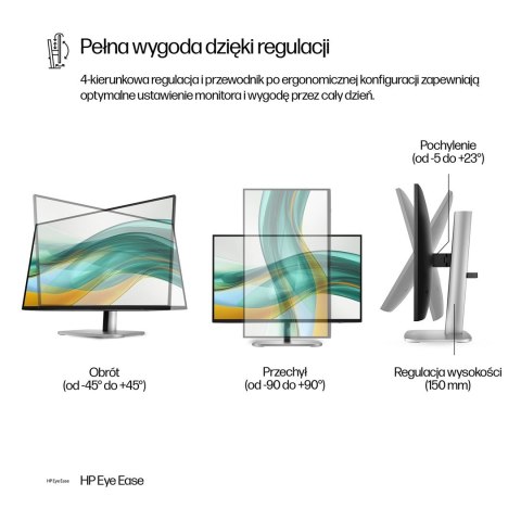 Hewlett-Packard 23,8-calowy monitor HP seria 5 Pro FHD - 524pf