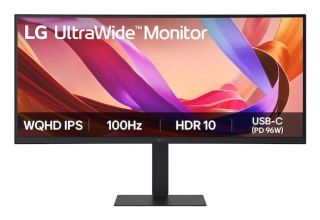 LG LG 34U650A-B monitor komputerowy 86,4 cm (34") 3440 x 1440 px Wide Quad HD LCD Czarny
