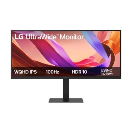 LG LG 34U650A-B monitor komputerowy 86,4 cm (34") 3440 x 1440 px Wide Quad HD LCD Czarny