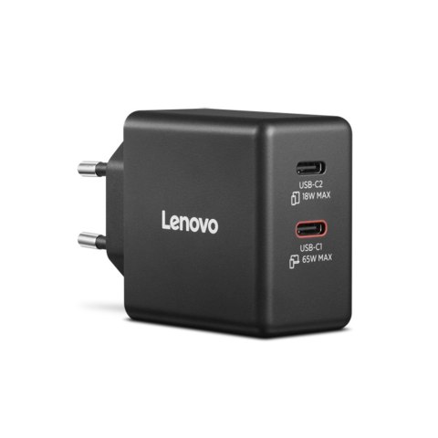 Lenovo Lenovo G0A6065BEU ładowarka do urządzeń przenośnych Uniwersalne Czarny Prąd przemienny Wewnętrzna