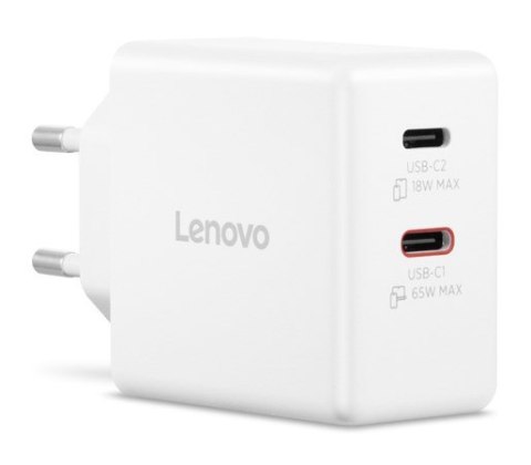 Lenovo Lenovo G0A6065WEU ładowarka do urządzeń przenośnych Uniwersalne Biały Prąd przemienny Wewnętrzna
