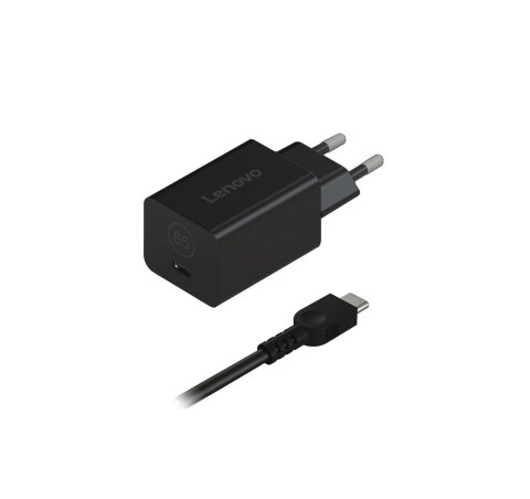 Lenovo Lenovo GaN Nano 65W Uniwersalne Czarny Prąd przemienny Wewnętrzna