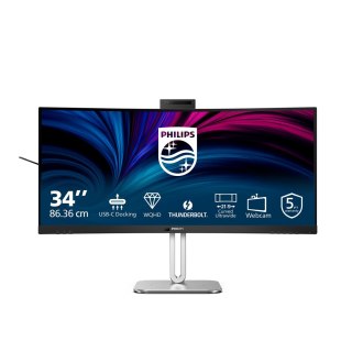 Philips Monitor Philips 86,4cm (34,0") 34B2U6603CH 21:09 HDMI+DP+USB-C szary