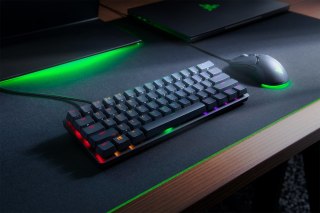 RAZER Razer Huntsman Mini 60% Klawiatura do gier Opto-mechaniczny fioletowy przełącznik Światło LED RGB NORD Przewodowa