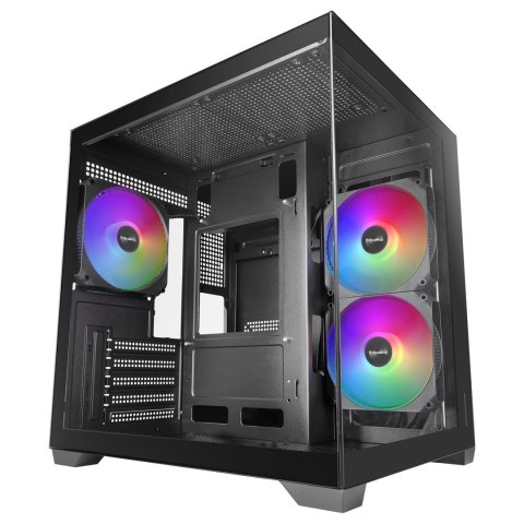 TACENS TACENS MARS MC-VIEW3 3xARGB USB-C mATX- obudowa/cases
