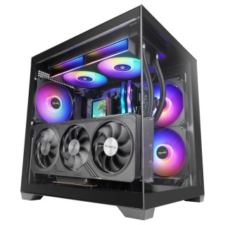 TACENS TACENS MARS MC-VIEW3 3xARGB USB-C mATX- obudowa/cases
