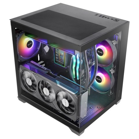 TACENS TACENS MARS MC-VIEW3 3xARGB USB-C mATX- obudowa/cases