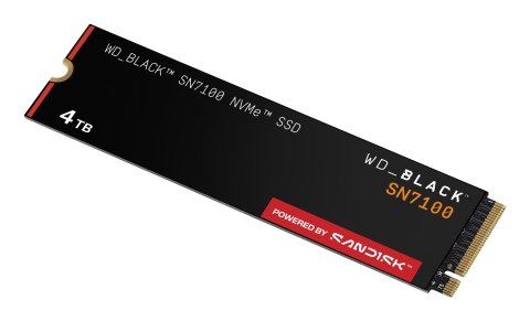 WD Western Digital Black SN7100 4 TB M.2 PCI Express 4.0 NVMe 3D TLC NAND