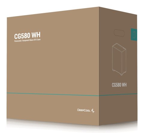 DEEPCOOL Obudowa Deepcool CG580 WH