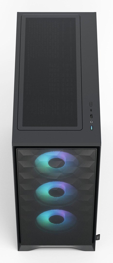 FRACTAL DESIGN Fractal Design Pop 2 Air Black TG RGB Midi Tower Czarny