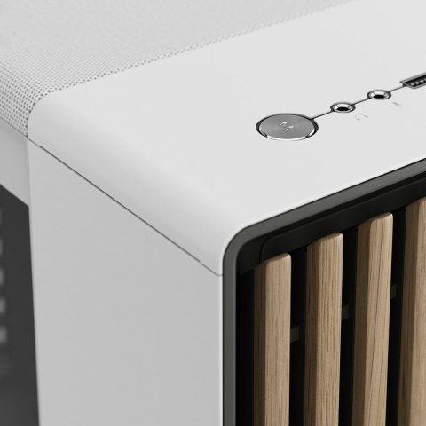 FRACTAL DESIGN Obudowa Fractal Design North XL Midi Chalk TG Clear (Biała, przezroczysty bok)
