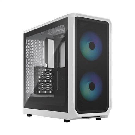FRACTAL DESIGN Obudowa Fractal Focus 2 RGB WhiteTG Clear Tint