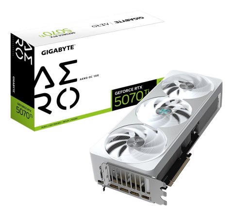 Gigabyte GIGABYTE GeForce RTX 5070 Ti AERO OC 16G NVIDIA 16 GB GDDR7