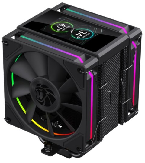 No name GameMax SIGMA 620 BK system chłodzenia komputerów Procesor Chłodnica powietrza 12 cm Czarny 1 szt.