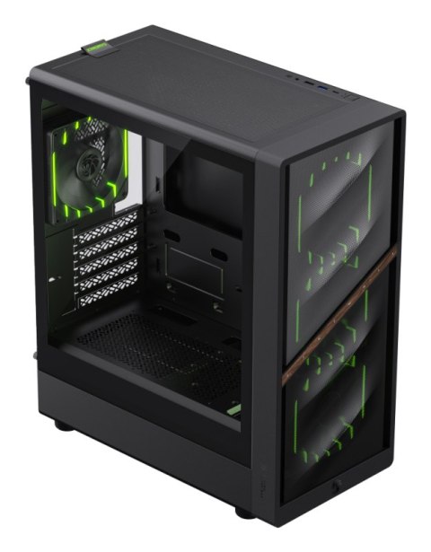No name GameMax AERIS 330 MB Mini Tower Czarny