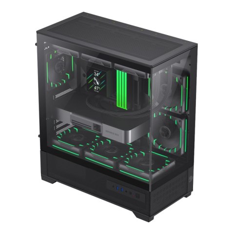 No name GameMax VISTA 2 AB Midi Tower Czarny