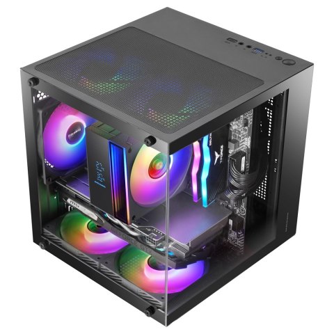 TACENS TACENS MARS MC-CUBE 1xARGB USB-C mATX- obudowa/cases