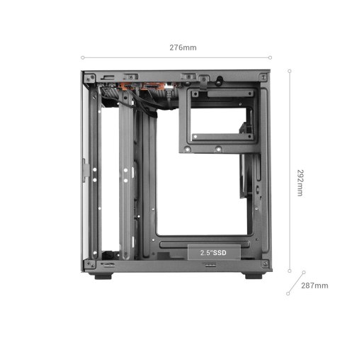 TACENS TACENS MARS MC-CUBE 1xARGB USB-C mATX- obudowa/cases