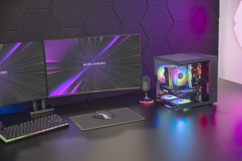 TACENS TACENS MARS MC-CUBE 1xARGB USB-C mATX- obudowa/cases