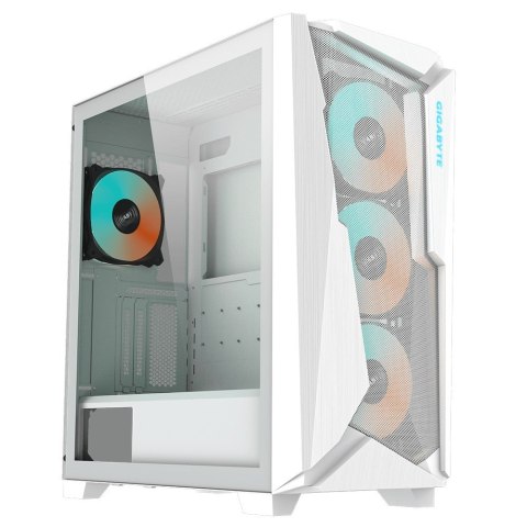 Gigabyte Gigabyte case C301 SZKŁO BIAŁE, ATX, Mid Tower, białe
