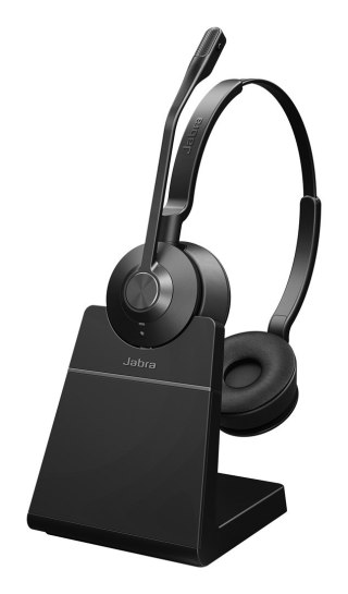 Jabra Jabra Engage 55 SE Zestaw słuchawkowy Bezprzewodowy Opaska na głowę Biuro/centrum telefoniczne Czarny