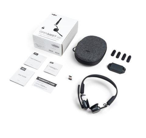 SHOKZ SHOKZ C610-AA-BK słuchawki/zestaw słuchawkowy Bezprzewodowy Nauszny Biuro/centrum telefoniczne USB Typu-A Bluetooth Czarny