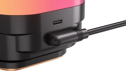 Corsair Corsair iCUE LINK TITAN 360 RX LCD Procesor Chłodnica powietrza 12 cm Czarny 1 szt.