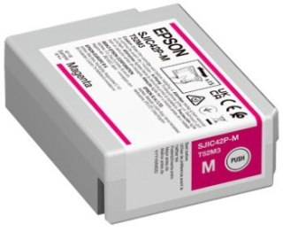 Epson Epson SJIC42P-M nabój z tuszem 1 szt. Oryginalny Purpurowy