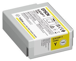 Epson Epson SJIC42P-Y nabój z tuszem 1 szt. Oryginalny Żółty