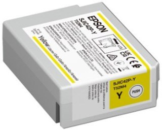 Epson Epson SJIC42P-Y nabój z tuszem 1 szt. Oryginalny Żółty