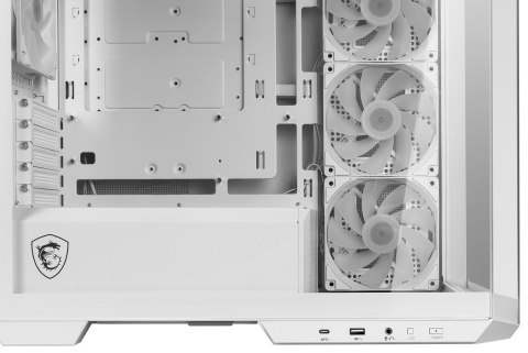 MSI MSI MAG PANO M100R PZ Micro Tower Biały