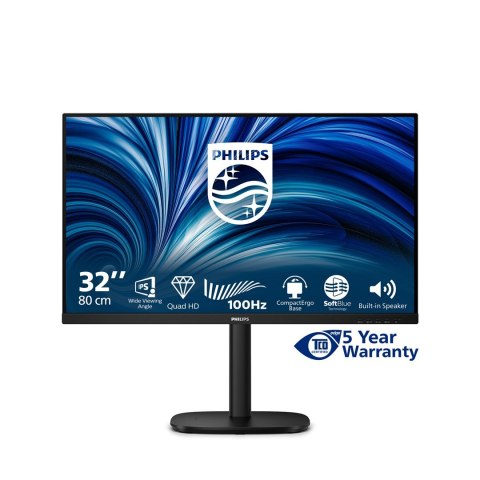 Philips Philips 3000 series 32B2N3500/00 monitor komputerowy 80 cm (31.5") 2560 x 1440 px Quad HD LCD Czarny