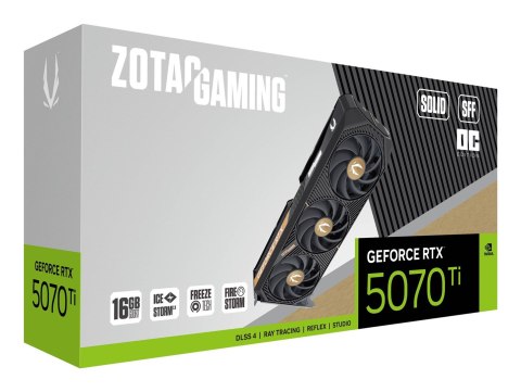 ZOTAC Zotac GAMING GeForce RTX 5070 Ti SOLID SFF OC NVIDIA 16 GB GDDR7
