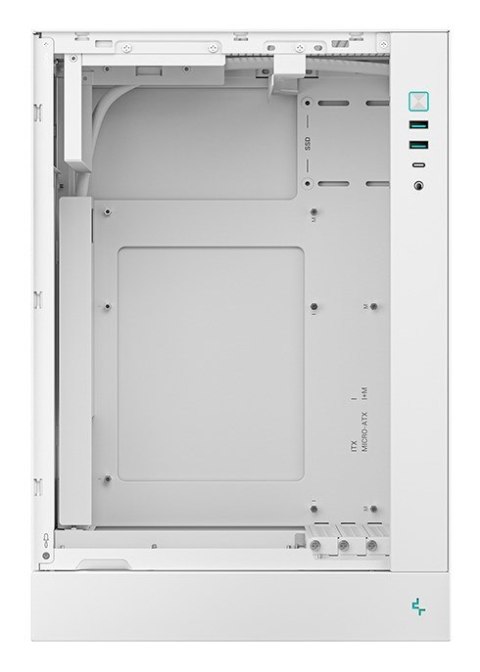 DEEPCOOL DeepCool CH170 PLUS WH Tower Biały