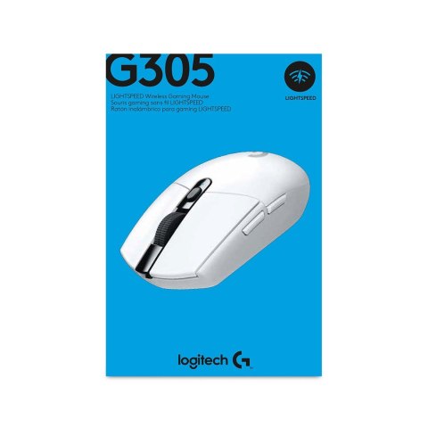 Logitech MYSZ GAMINGOWA G305 Wireless White