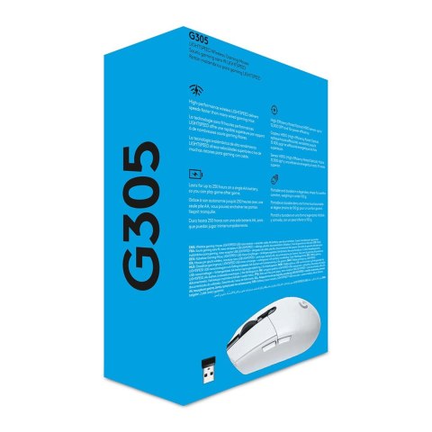 Logitech MYSZ GAMINGOWA G305 Wireless White