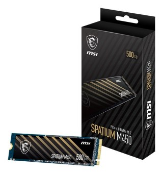 MSI SSD PCIE G4 M.2 NVME 500GB/SPAT. M450 S78-440K380-P83 MSI