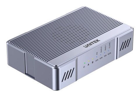UNITEK UNITEK Obudowa RAID 2xM.2 NVMe/SATA 20Gbps z klonowaniem offline Obudowa SSD Szary M.2