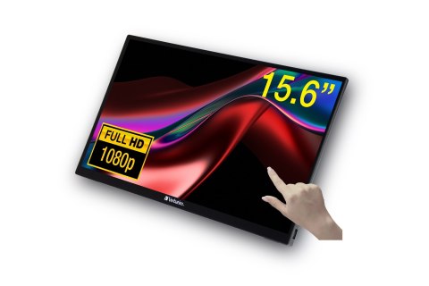 Verbatim Verbatim PMT-15 monitor dotykowy 15.6 FULL HD 1080P METAL HOUSING