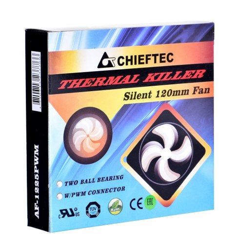 Chieftec Wentylator do obudowy Chieftec AF-1225PWM (120 mm; 1650 obr/min)