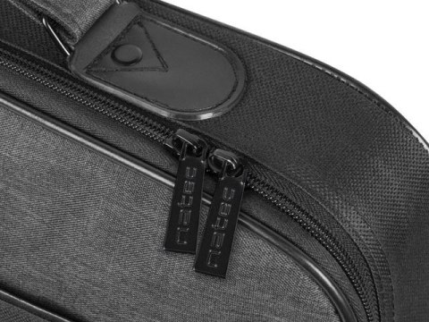 Natec Torba do laptopa Impala 2 15.6 cala Stony czarna