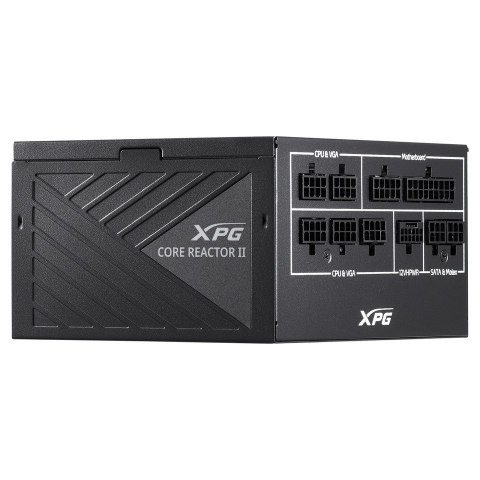 XPG Zasilacz XPG COREREACTOR II 850W Black 80+ Gold