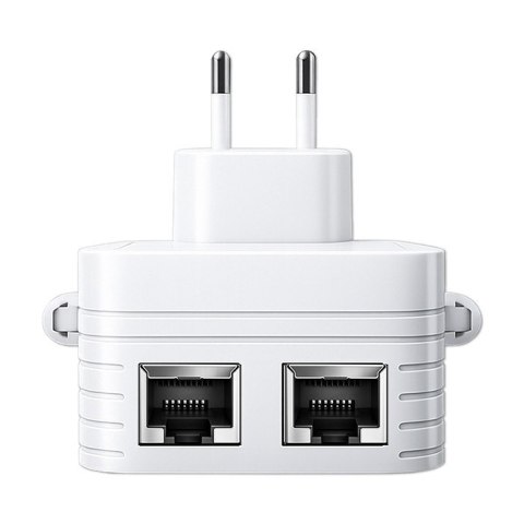 Qoltec Wzmacniacz sygnału WiFi | Repeater | Access Point | 300Mb/s | 6 anten | 2xRJ45