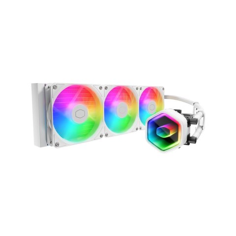Cooler Master Cooler Master MasterLiquid 360 Core II White Procesor Zestaw do chłodzenia płynami 12 cm Biały 1 szt.