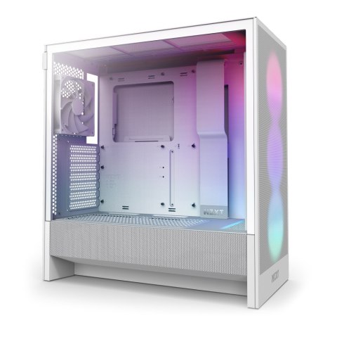 NZXT NZXT H5 Flow RGB Midi Tower Biały