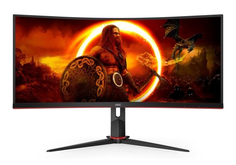 AOC Monitor AOC 34"/ CU34G2XP BK 2xHDMI 2xDP 5xUSB
